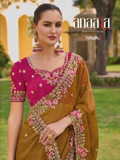 SERIES 6901 TO 6910 BY TATHASTU EMBROIDERY SAREE MANUFACTURER IN INDIA